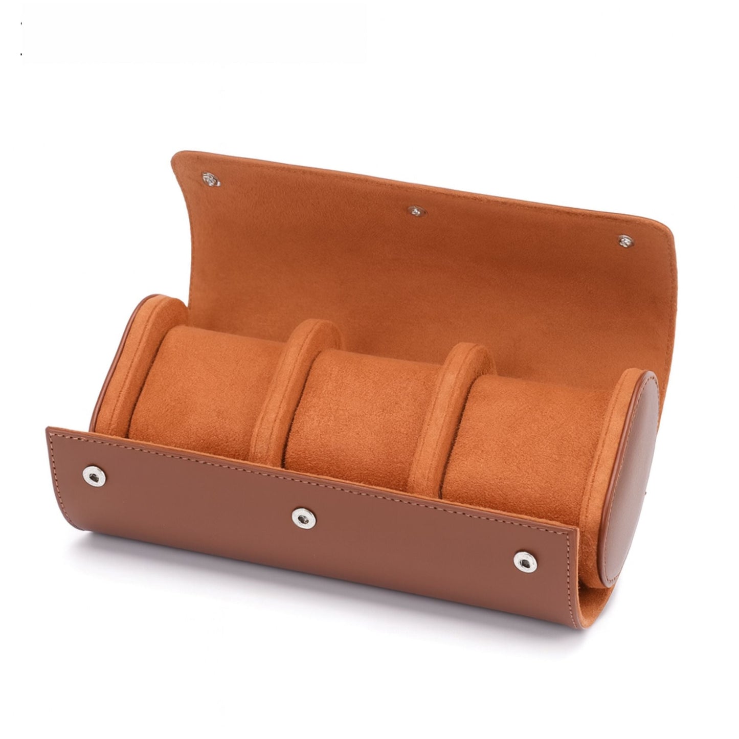 Brown Leather Premium Case 3 Slots - Pablo Raez