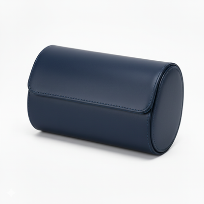Funda Premium de Cuero Azul 2 Ranuras - Pablo Raez