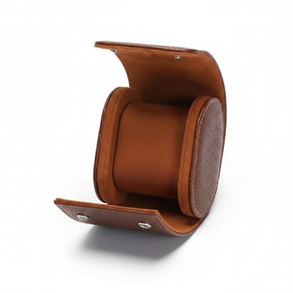 Premium Brown Leather Case 1 Slot - Pablo Raez