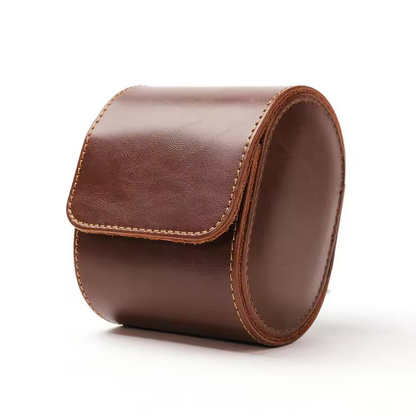 Premium Brown Leather Case 1 Slot - Pablo Raez